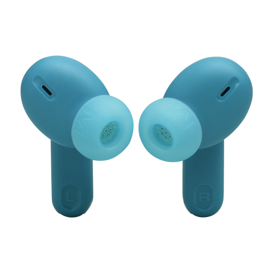 JBL Tune Beam 2 - Turquoise - True Wireless Noise Cancelling Earbuds - Back